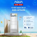 Tủ mát Aqua 235 Lít AQS-AF340N