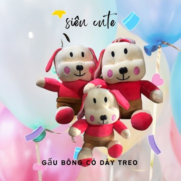 !!SALE CỰC SỐC!!! Gấu bông cún hồng, cún nhồi bông, gấu nhồi bông cún hồng, thú nhồi bông hình con cún, gối ôm hình cún, gấu bông ôm cún, gấu bông hình cún, cún nhồi bông