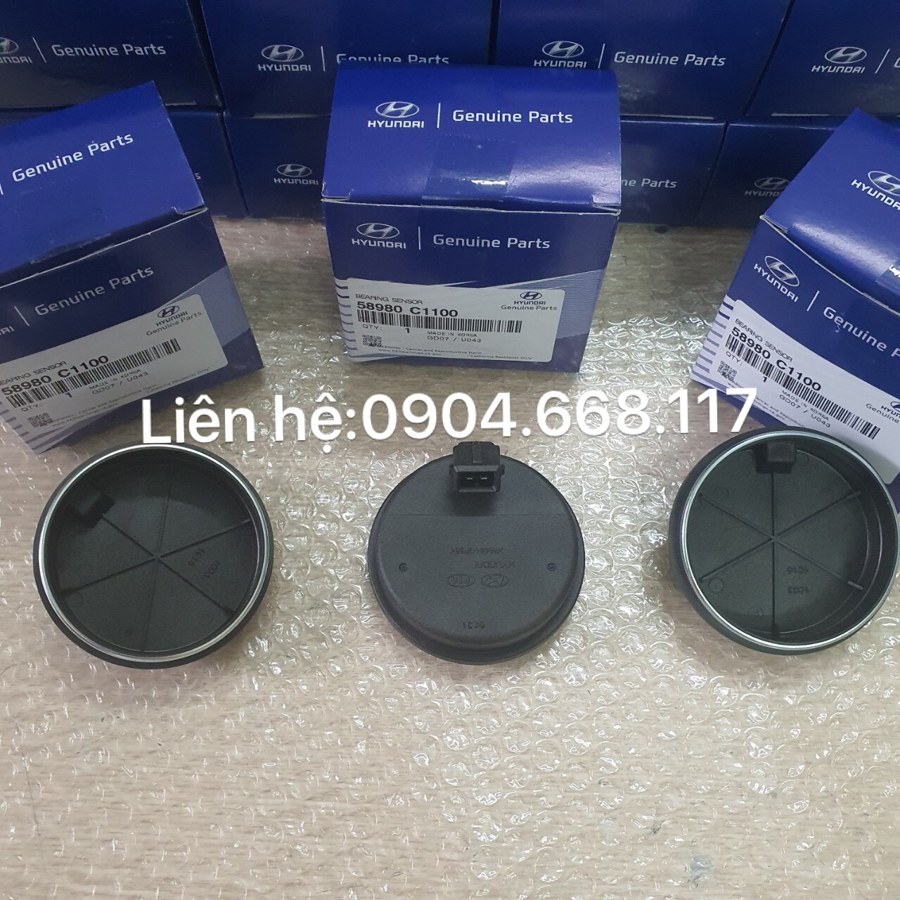 Nắp cảm biến abs sau hyundai tucson 2015-2020