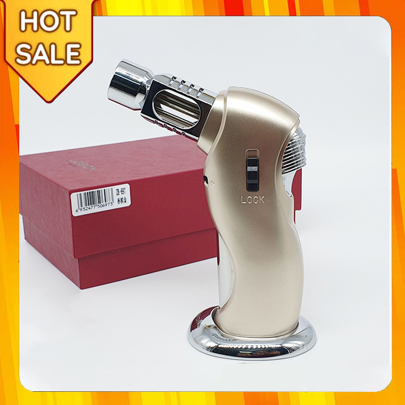 Hộp Quẹt Bật Lửa Khò Để Bàn Có Đế Jobon ZB 697 Cao Cấp, Bật Lửa khò, Bật Lửa, Bật Lửa jobon(KHÔNG XĂ