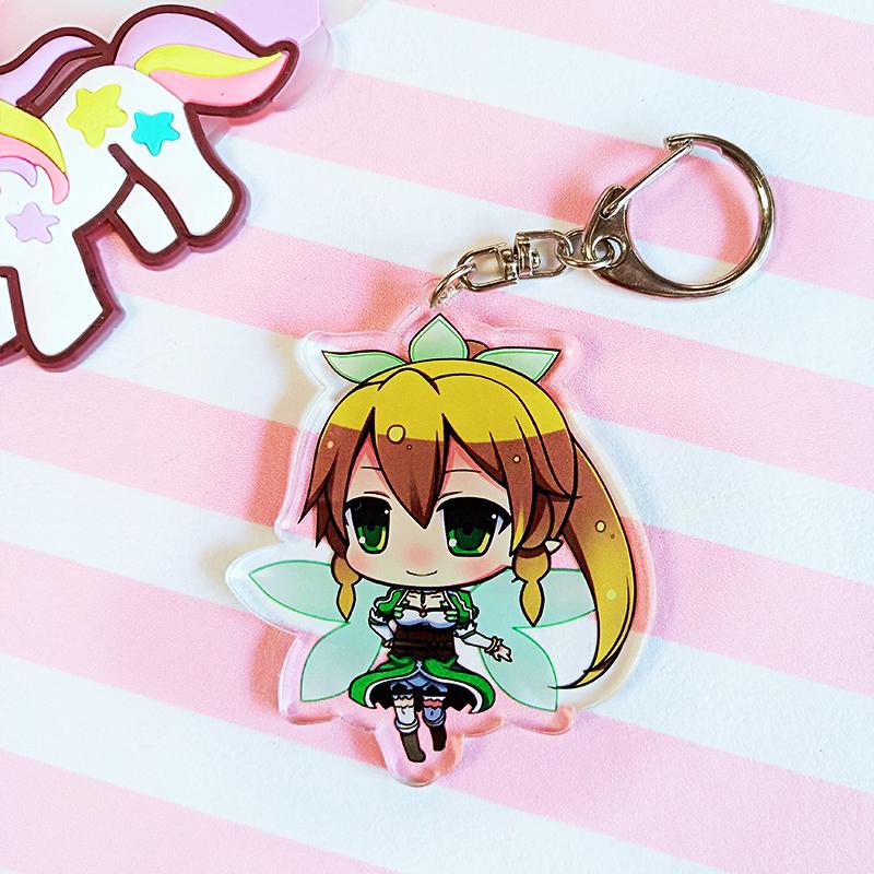 [7-11/12 VOUCHER 8%][thanh lý bán lỗ] Móc khóa Anime mica - Sword Art Online [AAM] [PGN18]