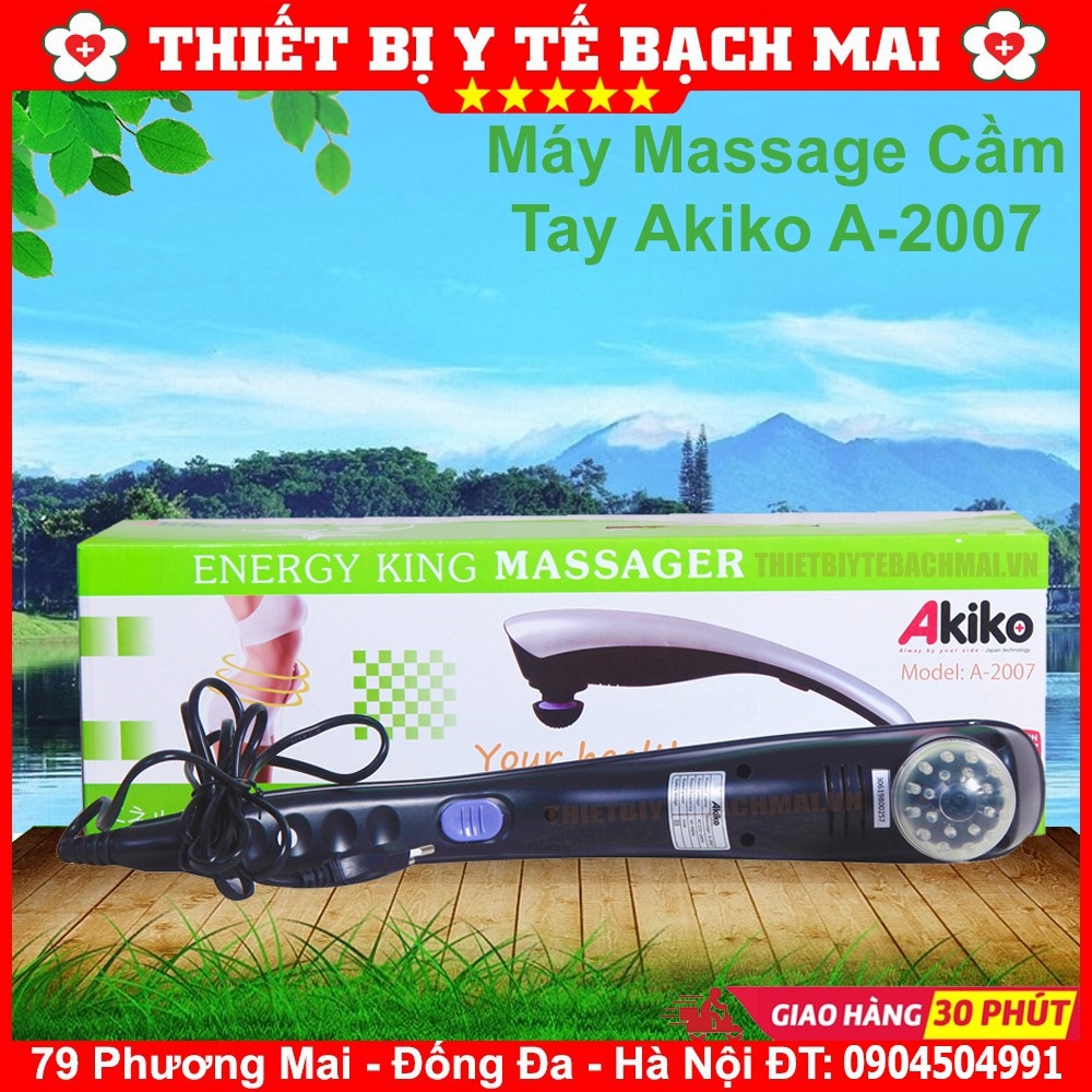 ✿▧ 💥Máy Mát Xa 💥 Máy Massage Cầm Tay Nhật Bản Akiko A-2007