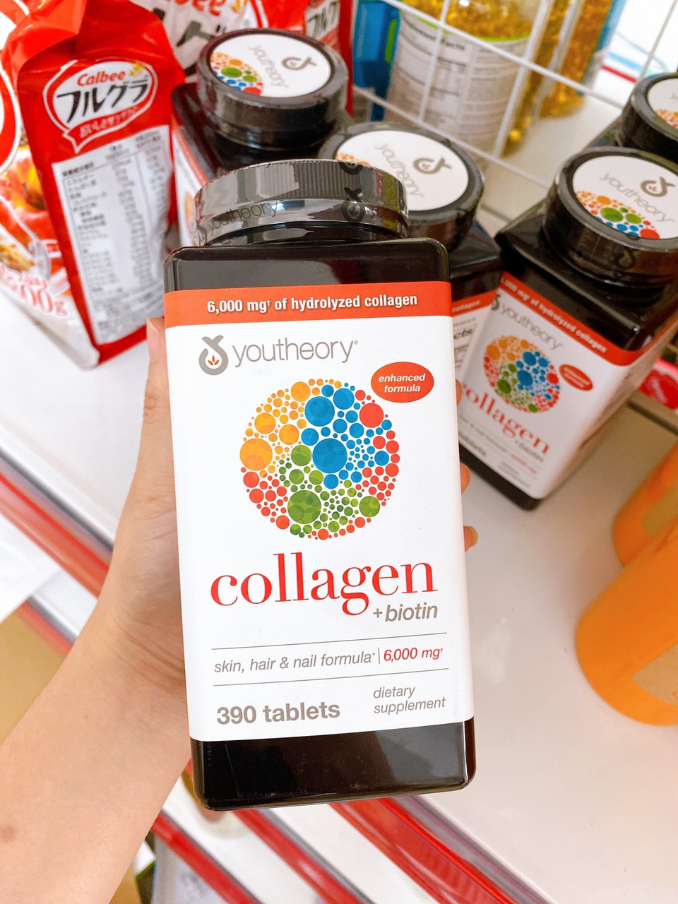 [HCM]Viên Uống Bổ Sung Collagen Youtheory 390 viên – Mỹ date 05/2022