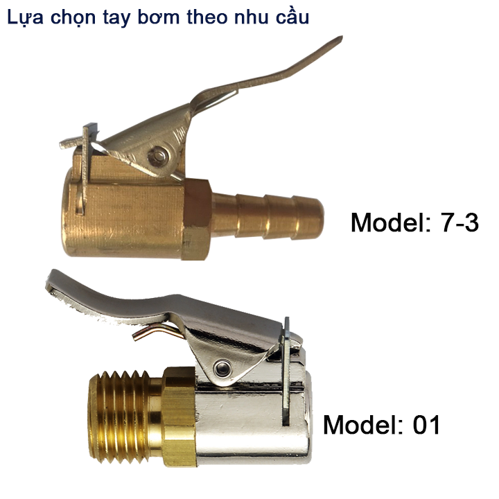 Đầu bơm lốp kiểu kẹp mada- đài loan