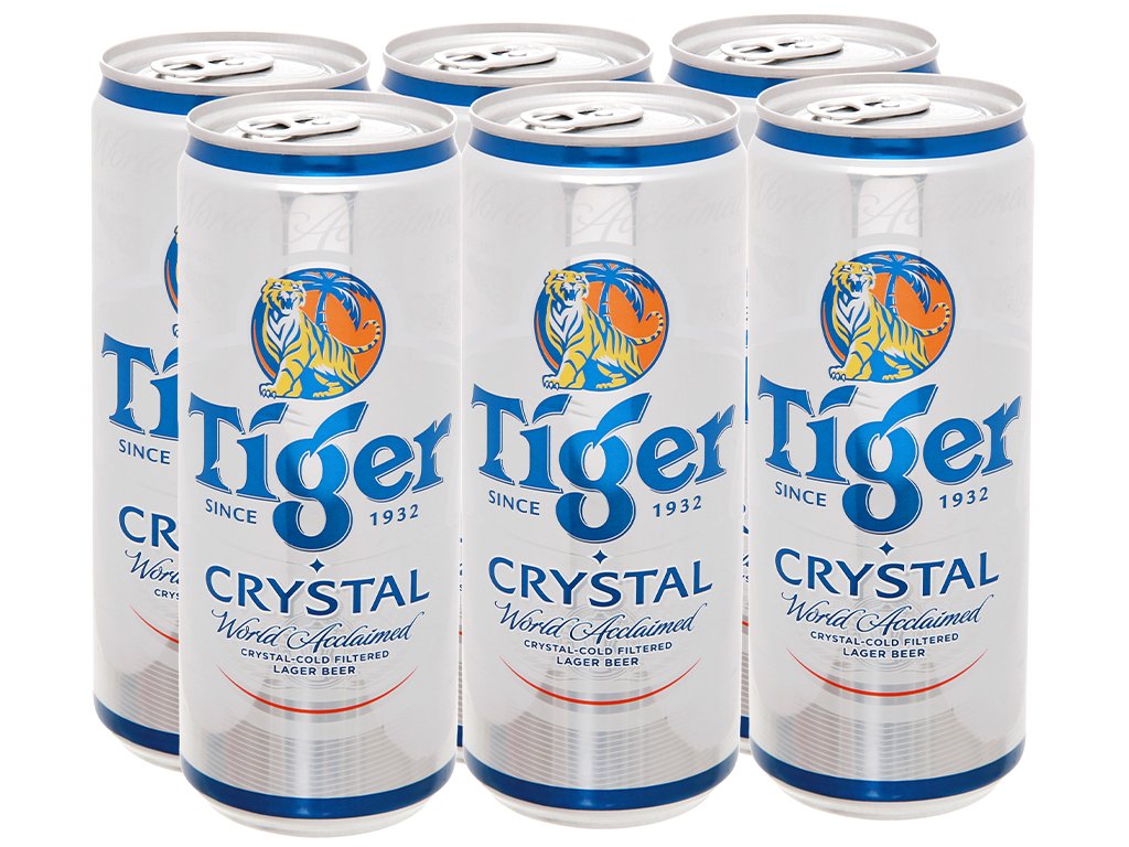 Tiger bạc lon cao 330ml/ 24 lon