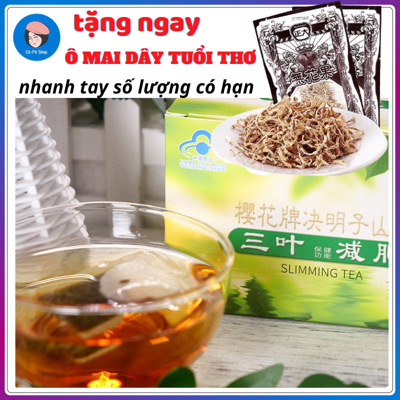 Trà thảo mộc - Trà giảm cân Tam Diệp Anh Đào - Cô Mi shop