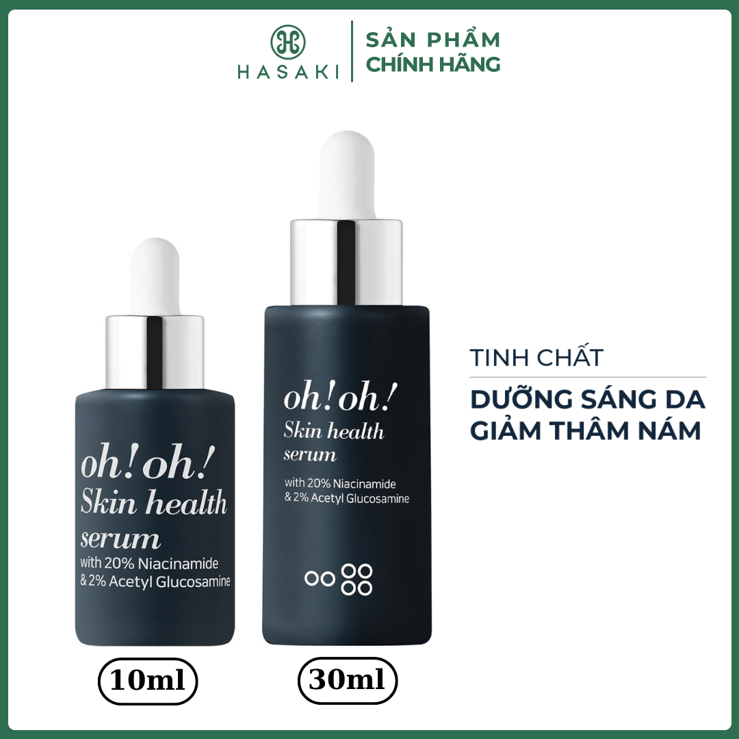 Serum oh!oh! Dưỡng Sáng Da Giảm Thâm Nám 10ml/30ml Hasaki Sản Phẩm Chính Hãng