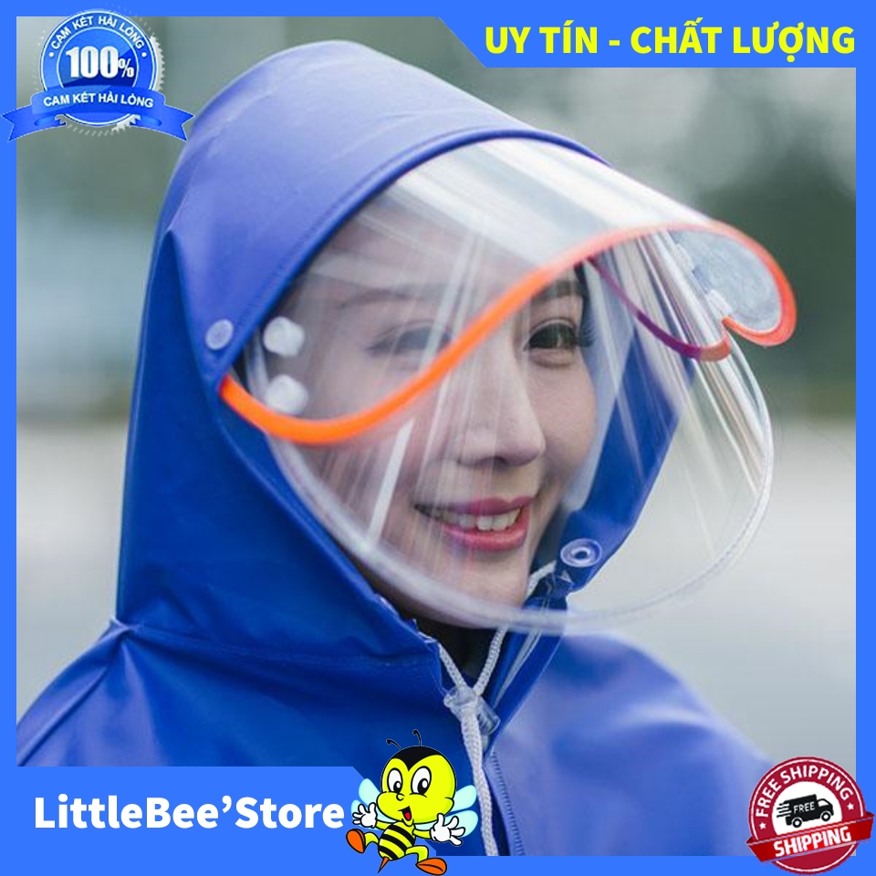 Áo Mưa Phản Quang Có Kính Che Mặt 02 Đầu ,Áo Mưa Có Kính Chống Mưa Tạt , Áo Mưa Cánh Dơi , Áo Mưa Giá Rẻ , Áo Mưa Chống Thấm Cao Cấp , Áo Mưa Giá Sỉ , Áo Mưa - New Model , Thời Trang , Gọn Gàng , Chống Thấm Tuyệt Đối