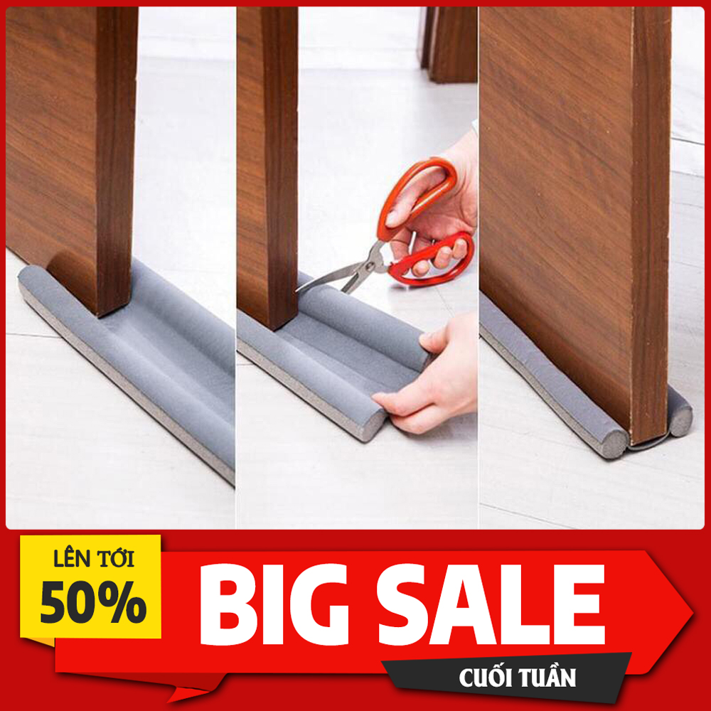 Đệm chặn khe cửa đa năng - Chắn gió, cách nhiệt, cách âm, ngăn côn trùng, bụi bẩn