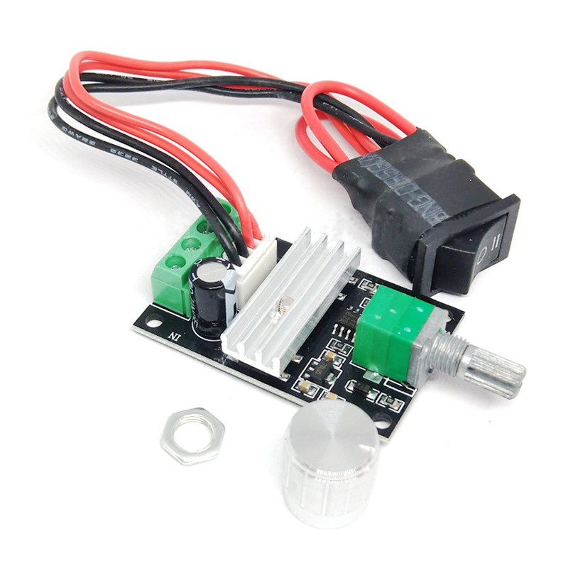 Bộ điều khiển tốc độ động cơ pwm dc 6v12v24v có đảo chiều