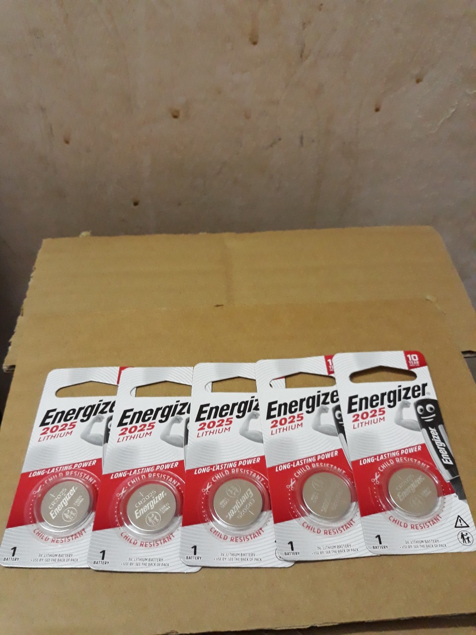 Combo 5 vỉ pin 2025 lithium 3v energizer