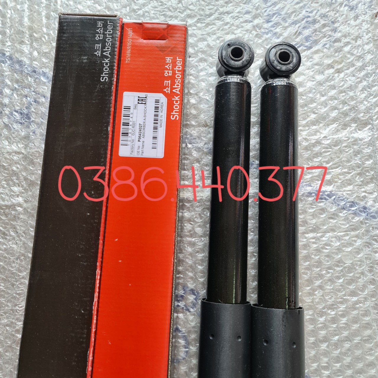 Giảm xóc sau spark, matiz 3 korea