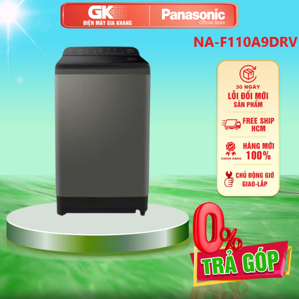 Máy giặt panasonic 11 kg na-f110a9drv - - giao toàn quốc - freeship hcm