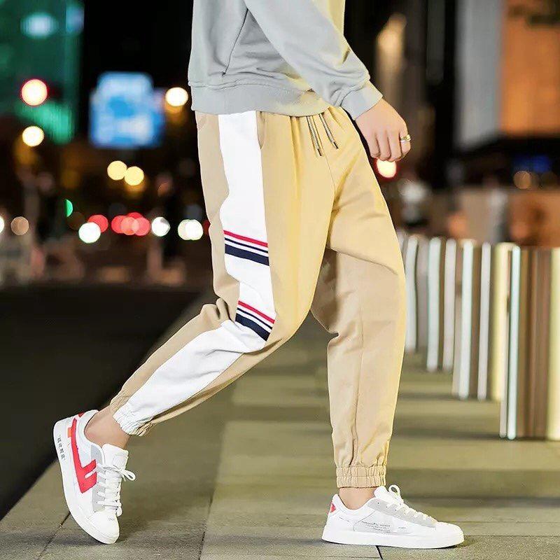 Quần nỉ nam nữ phối viền siêu đẹp cho năm 2019