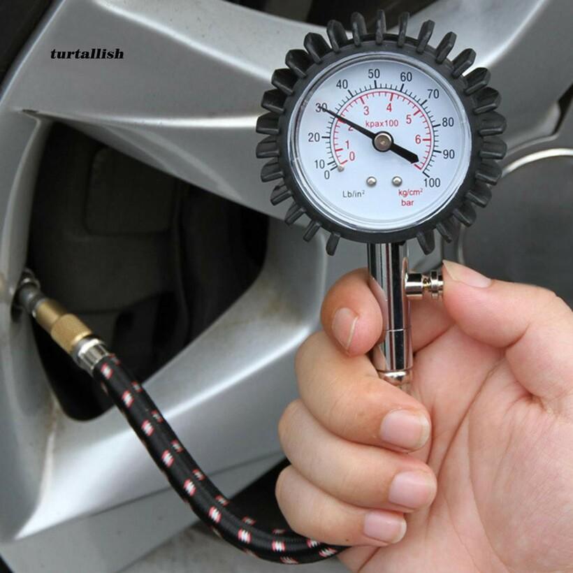 [HCM]Đồng Hồ đo áp suất lốp ô tô xe máy chất lượng cao - Đồng Hồ đo áp suất lốp ô tô xe máy ống dài nhỏ gọn chính xác tuyệt đốiđồng hồ ô tô