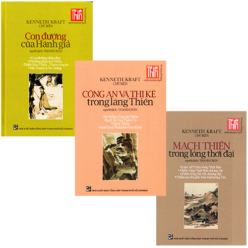 Sách - bộ 3 cuốn thiền sư nhật bản - thiền kenneth kraft: mạch thiền trong lòng thời đại + con đường của hành giả + công án và thi kệ trong làng thiền