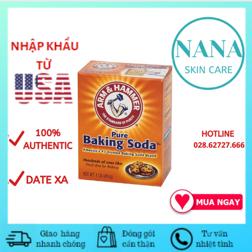 Bột Baking Soda Arm & Harmer đa công dụng (454g)