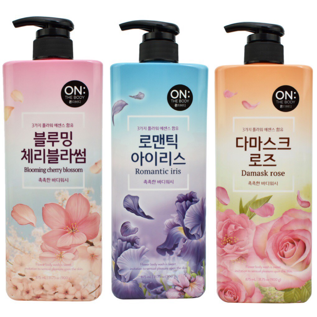 Sữa tắm on the body hàn quốc 900ml