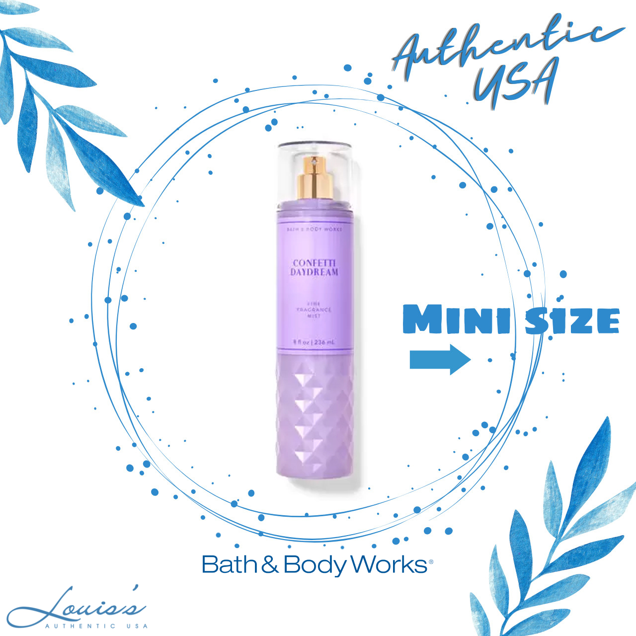 [ Mini 10ml & 36ml ] CONFETTI DAYDREAM - Body mist / Xịt thơm toàn thân Bath & Body Works Mỹ