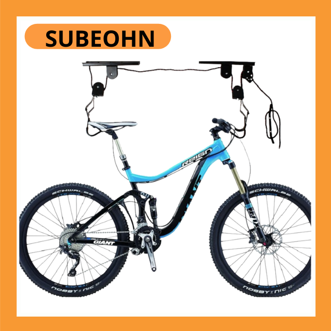 Móc treo xe đạp gắn lên trần nhà giá đỡ treo xe đạp tiết kiệm không gian