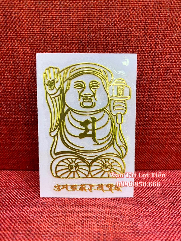 Linh phù dán thần tài giữ của