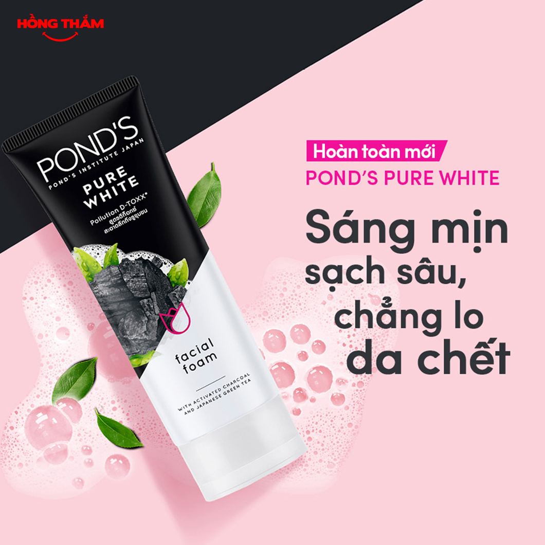 Sữa rửa mặt pond’s trắng da tinh khiết - srm43