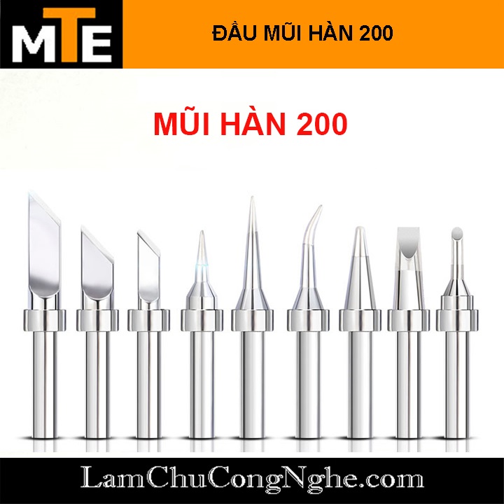 Mũi hàn 200 các loại dùng cho trạm hàn 203h, 204h, 205h