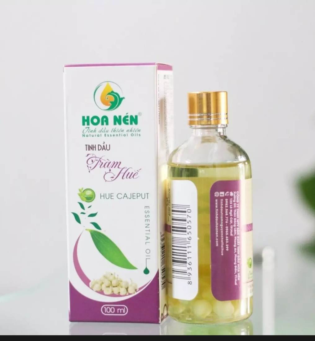 Tinh dầu tràm nguyên chất ngâm củ nén, hành tăm 100ml