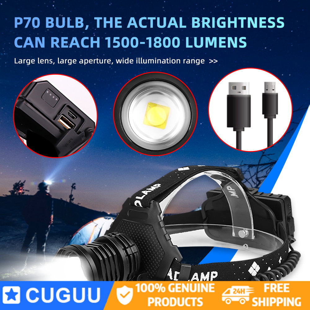 Hàng Có Sẵn Đèn Pha LED 300000 LM XHP90.2 Chính Hãng Đèn Pha Công Suất Cao