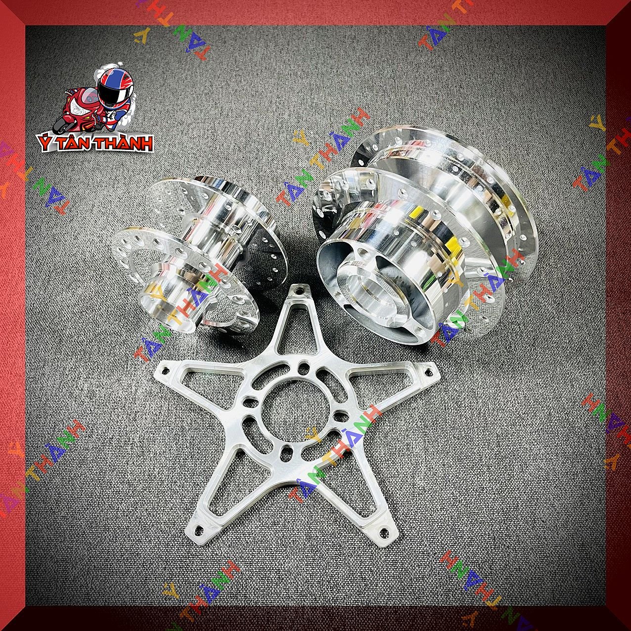 Cặp đùm satria,raider fi mạ crom ms18
