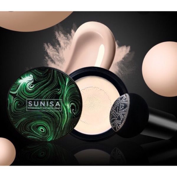 Phấn nước sunisa chính hãng tặng kèm chổi tản nền