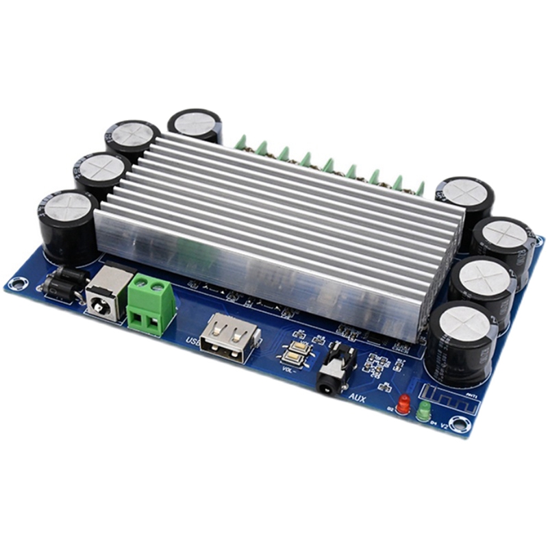 4X50W Bluetooth 5.0 TDA7388 Audio Power Amplifier Board Automotive AMP Class AB Car Stereo Home Theater Amplifiers