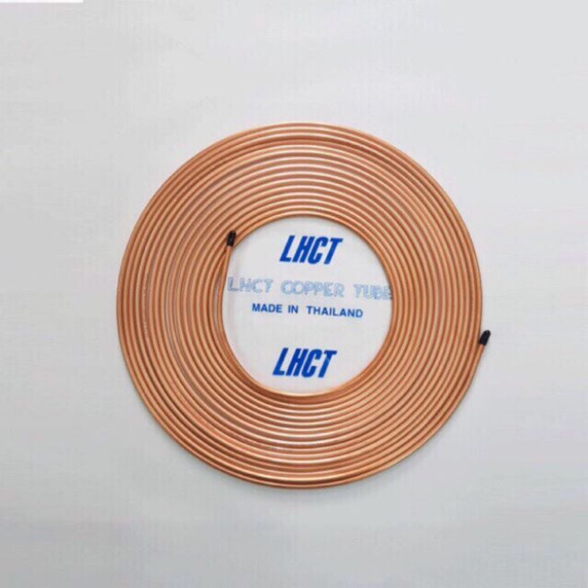 1 MÉT ỐNG ĐỒNG DẪN GAS MÁY LẠNH THÁI LAN, CỠ 6mm, ĐỘ DÀY 0,7mm
