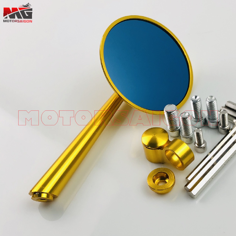 [HCM]Kiếng chiếu hậu tròn Rizoma (gương xe máy) nhập khẩu fullbox dòng cao cấp gắn cho tất cả các dòng xe hiện nay đầy đủ phụ kiện kèm theo -1 chiếc