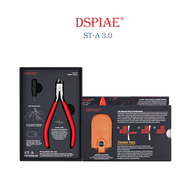 Kềm cắt mô hình - kềm lưỡi đơn dspiae st-a 3.0