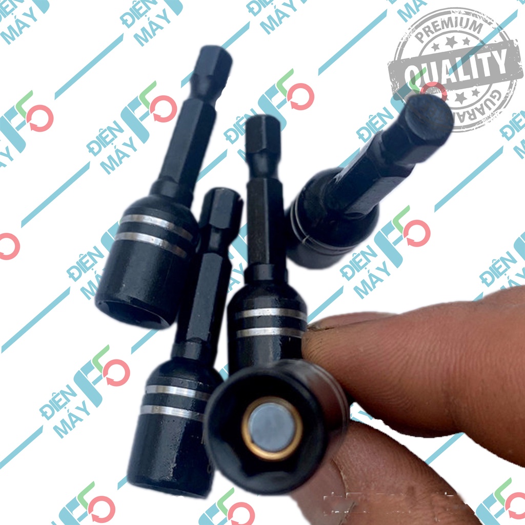 DMF5 Đầu bắn tôn 8mm có nam châm, đầu bắn vít tôn