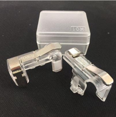 [HCM]Nút Bấm Chơi Game PUBG / ROS - Chất Liệu Thép Không Gỉ Mới Dòng Nút Bấm Odog Cơ Màu Trong Suốt Khóa Sắt