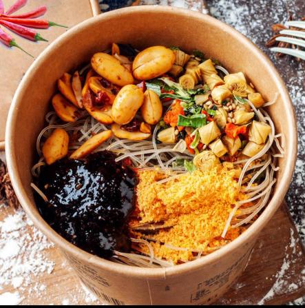 [HCM]1 Hộp miến chua cay 7 cấp độ - Ăn vặt Trung Quốc