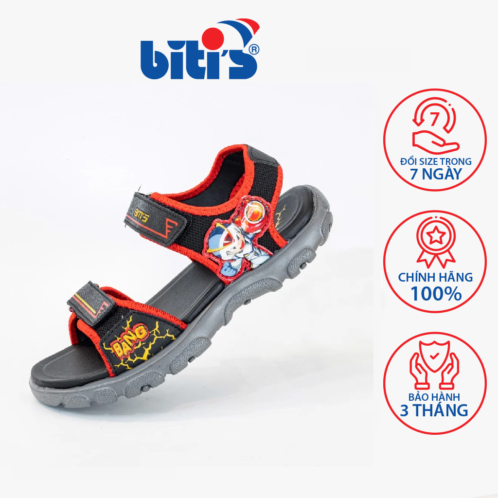 Sandal  Bé Trai Biti's học sinh đế siêu nhẹ DEB009700