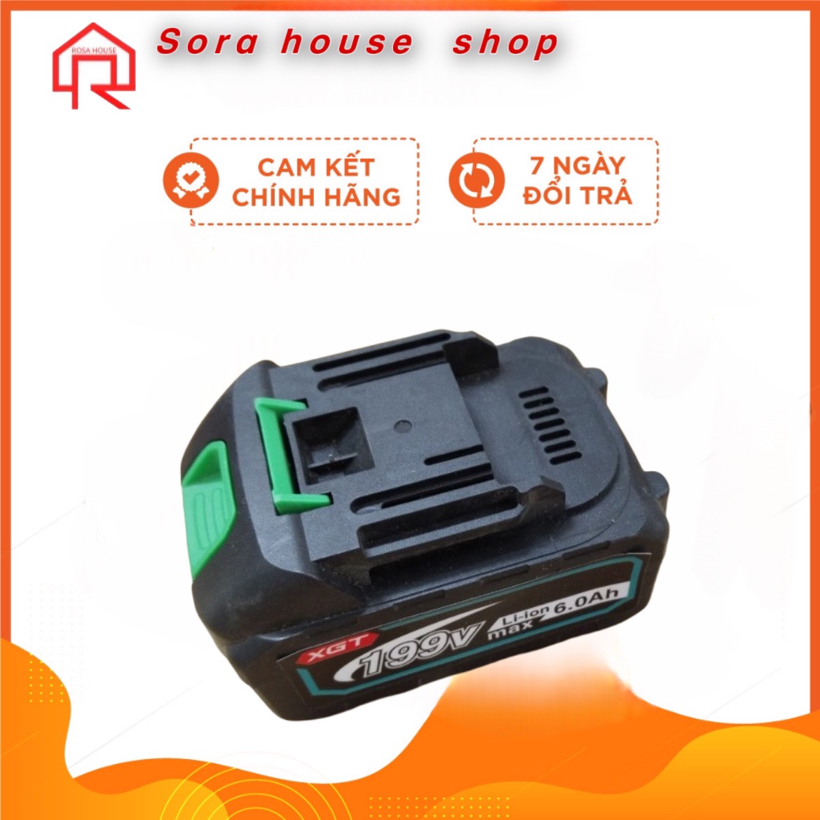 Pin 10 Cell dùng cho máy hút bụi, Pin xài cho dòng máy Trung Quốc chân pin makita 18V,21V