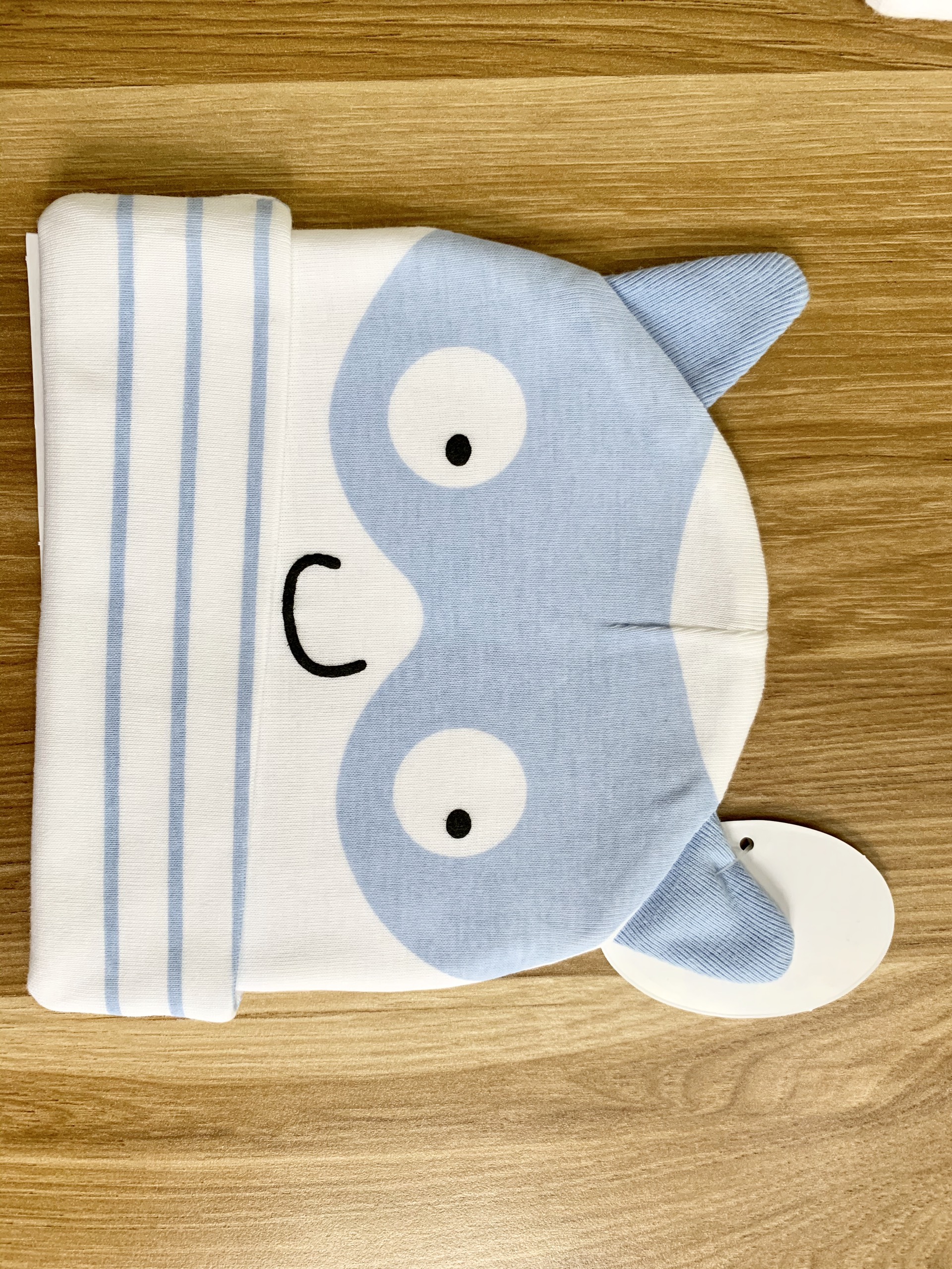Mũ cho bé,mũ tai gấu, mũ sơ sinh cotton hình gấu dễ thương JOU cho bé 0-3M,