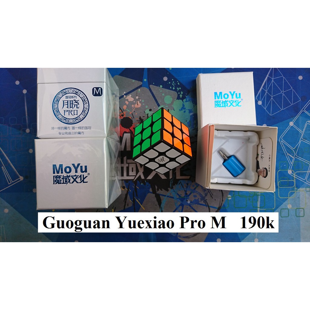 Rubik 3x3x3. FlagShip Siêu Giảm Giá MY Guoguan Yuexiao Pro M