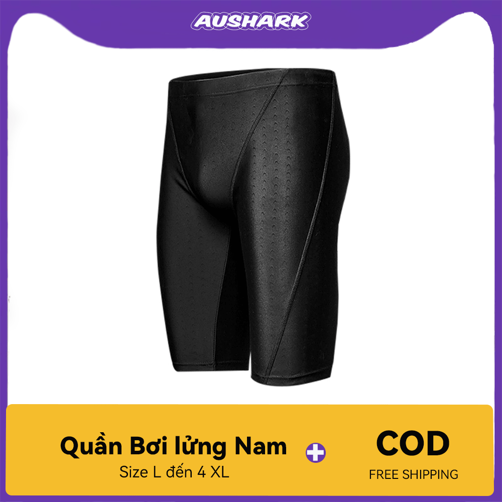 AUSQuần Bơi lửng Nam，quần bơi nam chính hãng,Quần bơi nam dài cỡ lửng.