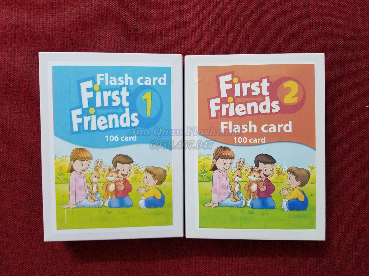 Trọn bộ Flash card, thẻ học tiếng anh thông minh cho trẻ First Friends