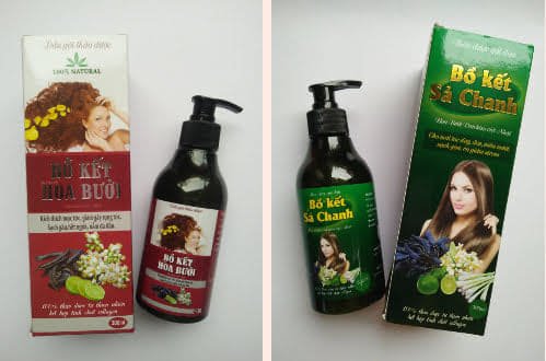 Dầu gội thảo dược bồ kết sả chanh / bồ kết hoa bưởi