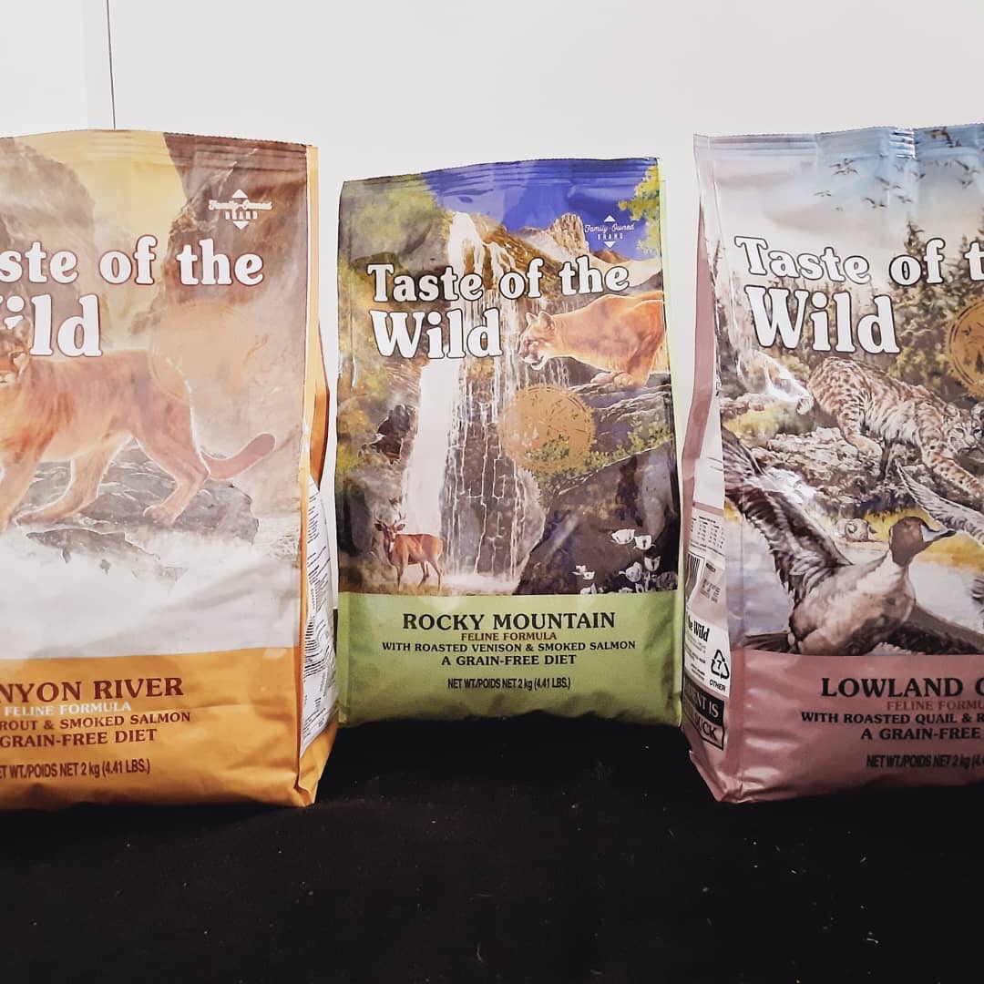 (Mua 3 túi tặng 1 túi 500g)Thức ăn mèo TASTE OF THE WILD (bao nguyên seal 2 kg)