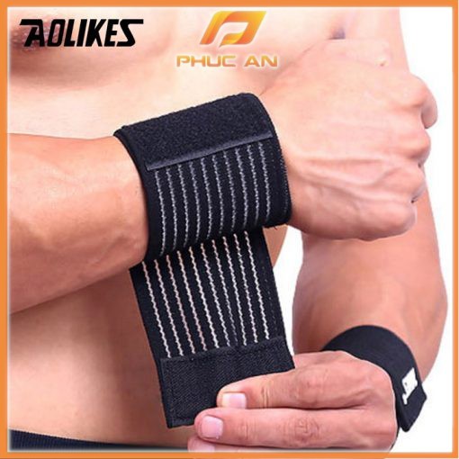 Băng cuốn bảo vệ cổ tay 40cm aolikes al1526
