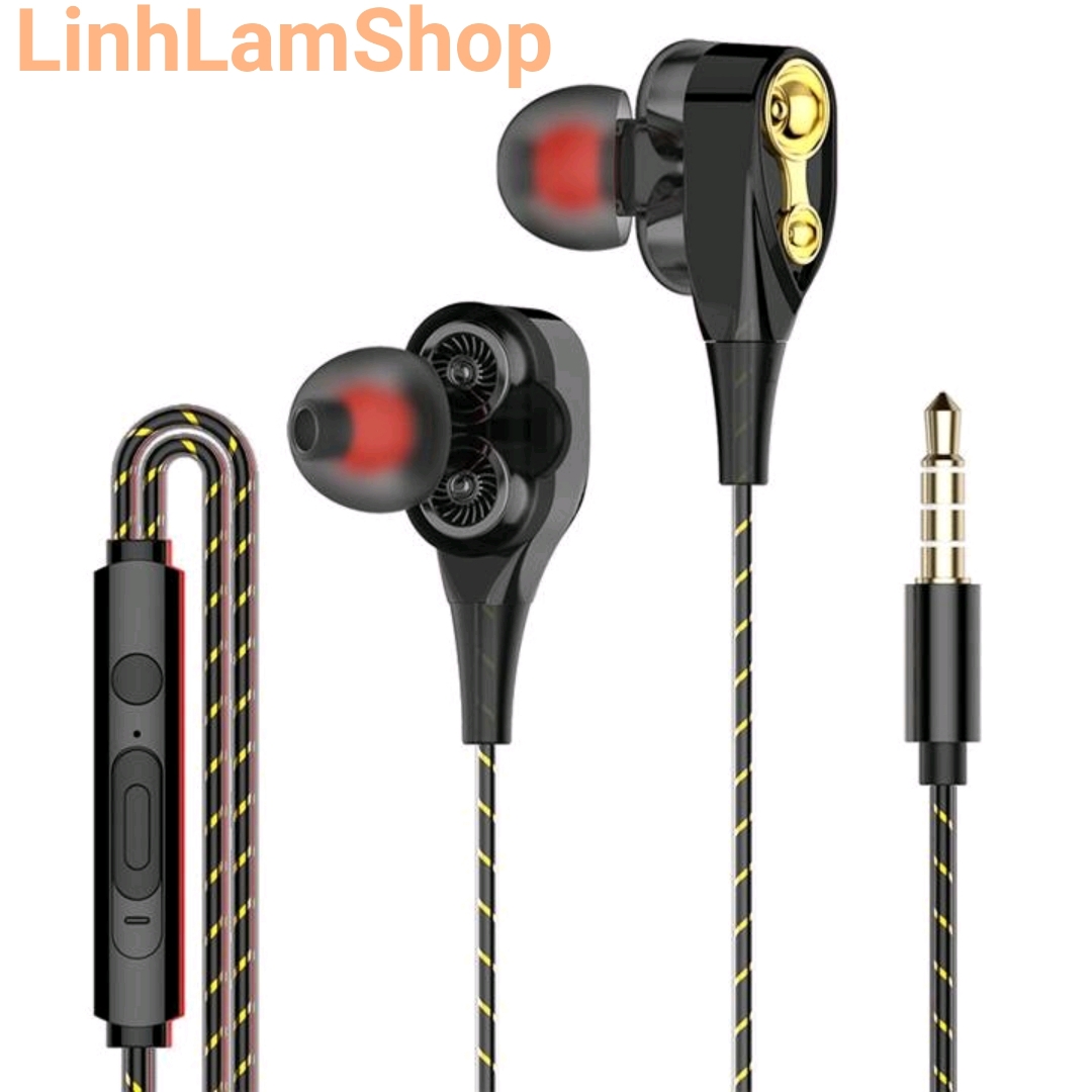 Tai nghe nhét tai siêu bass 110 kiểu dáng sành điệu âm thanh cực chất siêu rẻ