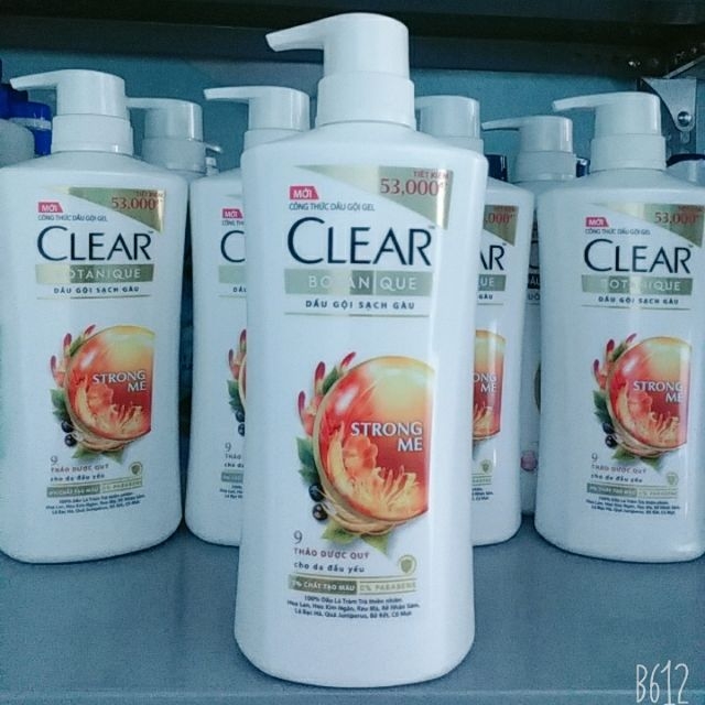 Dầu gội clear thảo dược 650g