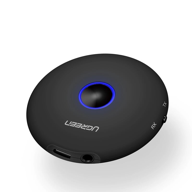 Ugreen 40762 bt 4.2 màu đen bộ thu phát âm thanh bluetooth hỗ trợ aptx cm108